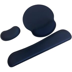 Mouse Pad with Wrist Rest, Comfortable Keyboard Wrist Rest，Memory Foam Wrist Rest for Computer Keyboard,Mouse Pad with Wrist Rest, Comfortable Keyboard Wrist Rest,Pain Relief for Office & Home