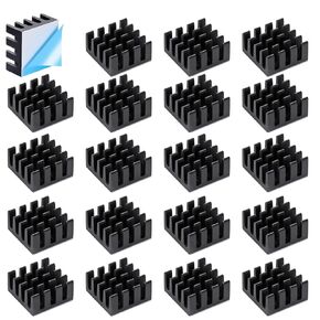 2pcs 40mm Heatsink Kit 100mmx40mmx20mm + 3M8810 Thermal Conductive Adhesive Tape, Cooling Aluminium Heat Sink
