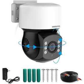 (Extend Wired PTZ HD-AHD) Wired Security Camera System Video Surveillance Cameras for Home Security PTZ Camera Outdoor Camara Dome Indoor House Systems