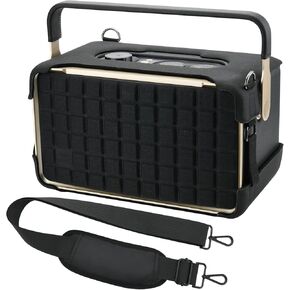 TXEsign Hard Speaker Cover Compatible with JBL Authentics 300 Speaker, EVA Carrying Strap Cover Speaker Protective Cover Hard Shell Case with Shoulder Strap