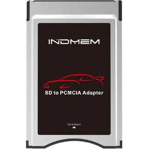 PCMCIA to SD Card Memory Card Adapter SDHC to PC Card Converter Reader for Mercedes Benz S, E, C, GLK, CLS Class COMAND APS System Media Player