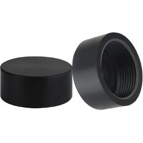 NMO Antenna Mount Cap Sealing Cap Cover with O Ring Black Plastic Rain Dust Cap,2 Pack