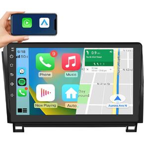AWESAFE 5GWiFi Upgrade Car Stereo for Toyota Tundra 2007-2013 Toyota Sequoia 2008-2018, Touch Screen Car Radio Update with Wireless Carplay Android Auto AM FM-2GB+32GB