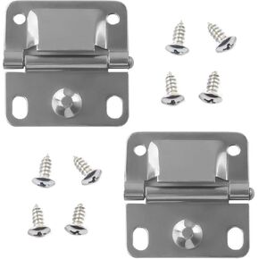 Cooler Stainless Steel Hinges kit Replacement for Coleman Coolers 5235 6262 6270-2 Pack