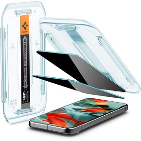 Spigen Tempered Glass Screen Protector [GlasTR EZ FIT - Privacy] designed for Pixel 9 Pro XL - 2 Pack