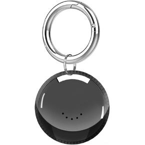 Air Tracker Tags GPS Tracker,Key Item Finder Locator,Works with Apple Find My (iOS Only),Portable Anti-Lost Bluetooth Tag Item Tracker for Luggages/Kids/Pets/Phone/Wallet/Bag-1Pcs-Black