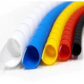 Cable Sleeve, Cord Protector, Cable Organizer for Desk PC TV Computer, Wire Protector Cable Wrap Cover, Protect Pets From Chewing,Cord Management for Home Office(5 PCS/Pack 32.8ft in Total 10mm Width)