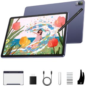 XPPen Standalone Drawing Tablet No Computer Needed Magic Drawing Pad with 16384 Pressure Levels X3 Pro Pencil 12.2-inch Digital Art Tablet with Paper-Like Screen, 8GB + 256GB Portable for Artists