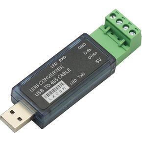 Industrial USB to RS485 485 to USB Converter Serial Port Debugging Assistant Support for PLC,USB to rs485 Converter