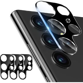 3 Pack Dengduoduo Camera Lens Protector for Samsung Galaxy S25, Tempered Glass Camera Protector Back Lens Cover, Ultra HD, 9H Hardness, Anti-Scratch, Case Friendly, Easy to Install [No Affect on Night Shots]
