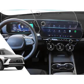 4 Pack Screen Protector For Chevrolet Blazer EV 2024 2025,Infotainment Screen & Instrument Cluster Screen Film Compatible With Chevy Blazer EV Accessories in Kuwait