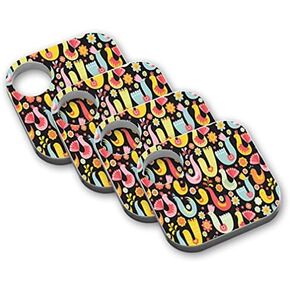 MightySkins Protective Vinyl Skin Decal (4 Pack) Compatible with Tile Key Finder Phone Finder wrap Cover Sticker Skins Black Birdie