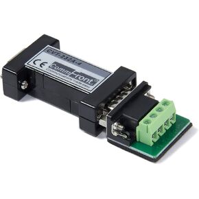 COMMFRONT Industrial RS232 Isolator, 3-Wire (5VDC-Powered), 5000V Isolation, High Speed, 600W Surge and 15kV ESD Static Protection
