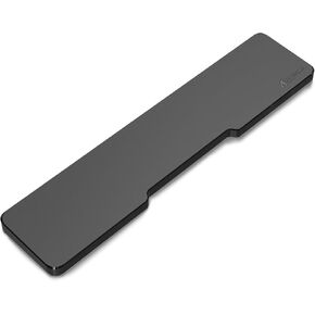 Acrylic Gaming Keyboard Wrist Rest Pad,Clear Wrist Rest for Computer Keyboard,Office,PC Gaming,Laptop,Mac,Comfortable,Lightweight,Ergonomic for Easy Typing Pain Relief-Black