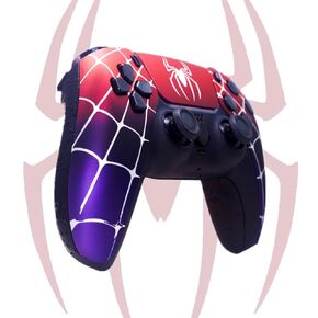 Faceplate Housing Custom Blue Spider Front Touch Pad Cover With Tools for PS5 Controller Shell BDM-010