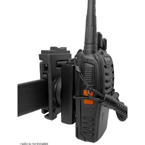 Magnetic Radio Holster, Available for Belt Mounting or Shoulder Hanging, Compatible with Most Walkie - Talkies,Easy to Put On and Take Off