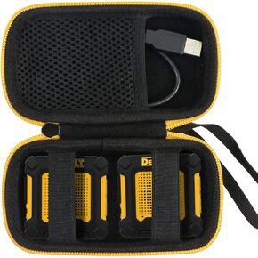 khanka Hard Case replacement for DEWALT DXFRS220 1 Watt Wearable Heavy Duty Walkie Talkies