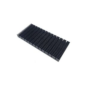 Easycargo 150mm Heatsink Kit 150mmx70mmx11mm, Cooling Aluminum Heatsink Set with Thermal Conductive Double Sided Adhesive Tape