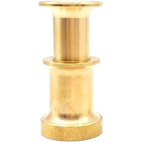 Almencla Bobbin Holder Fly Tying Tool Kit Brass Stainless Steel Finisher for Fishing, Small Hair Stackers