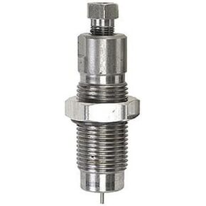 90292 Universal Depriming and Decapping Die Reloading ，Undersize Flash Hole Series Decapping DIE-Compatible with Boxer-Primed Brass only,Silver (M90292)