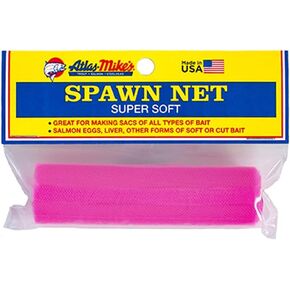 Atlas Mike's Spawn Square Net, Pink, 3" x 3" (55035)