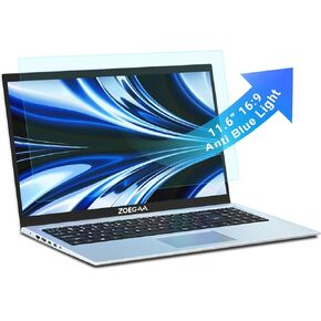 ZOEGAA 11.6" Laptop Screen Protector, Anti Blue Light and Anti Glare Screen Protector for All 11.6" with Display 16:9 Laptops