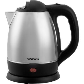 Courant Cordless Stainless Steel Kettle (1.7 Liter) - With 360 Degree Rotational Body