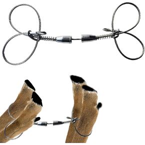 Deer Drag | Hunting Versatile Portable Quick Binders Prey Leg Binders Stainless Steel Wire bindings for Big Game