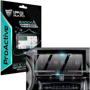 IPG ProActive for SUBARU Solterra 12.3" Navigation Display 9H Hardness Screen Protector Nano Ceramic Film Ultra Responsive High Clarity for SolterraNavi