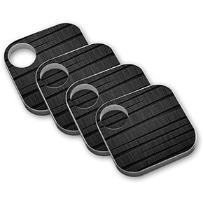 MightySkins Protective Vinyl Skin Decal (4 Pack) Compatible with Tile Key Finder Phone Finder wrap Cover Sticker Skins Carved Wood