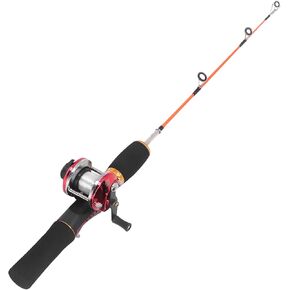 Asixxsix Fishing Rod and Reel Combo, and Sensitive Portable 56cm Winter Ice Fishing Rod with Own Line, Ice Fishing Gear for Fresh Freshwater Catfish Bass Fishing
