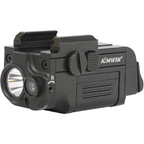 AIMWIM WL10 GL Tactical Laser Light Combo 900 Lumens Weapon Light with Green Laser Magnetic Rechargeable Compatible with 1913 and GL Rails