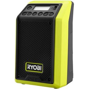 RYOBI 18V ONE+ Compact Bluetooth Radio 4X Sound Clarity