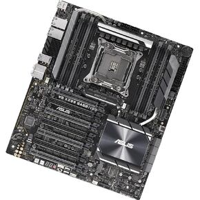 Asus WS X299 SAGE/10G Workstation Motherboard - Intel Chipset - Socket R4 LGA-2066 - SSI CEB - 1 x Processor Support - 128 GB DDR4 SDRAM Maximum RAM - 4.20 GHz O.C, 4.13 GHz O.C, 4 GHz O.C, 3.60 GH