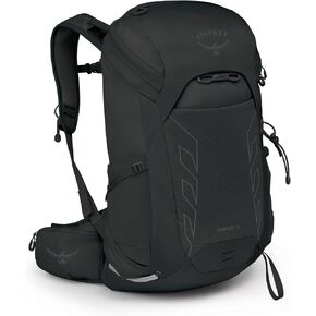 Osprey Tempest 26L Women's Lightweight Hiking Backpack with Hipbelt, Deep Fig/Hotspot Pink