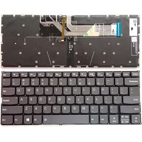 Laptop Replacement US Layout with Backlit Keyboard for Lenovo Yoga 730-13IKB 730-13IWL 730-15IKB 730-15IWL,Yoga 530-14IKB, Flex 6-14ARR Flex 6-14IKB Series Laptop with Backlight US Layout