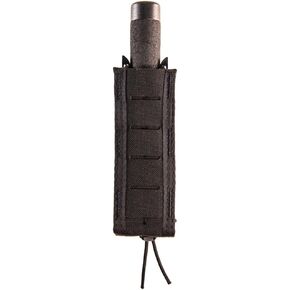 High Speed Gear / HSG - HSGI: Duty Extended Pistol Taco Univ Mount - Functions The Same as Extended Pistol Taco with Hidden Shock Cord - Black