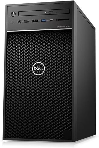Dell Precision 3630 Tower Desktop Computer, Core i7-9700, 32GB DDR4 RAM, 1TB SSD, Mouse, Keyboard, Windows 10 Pro (Renewed) in Saudi Arabia
