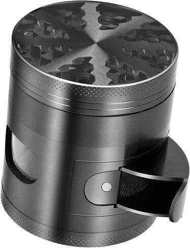 Spice Grinder with Clear Windows (2.75", Black) in Saudi Arabia