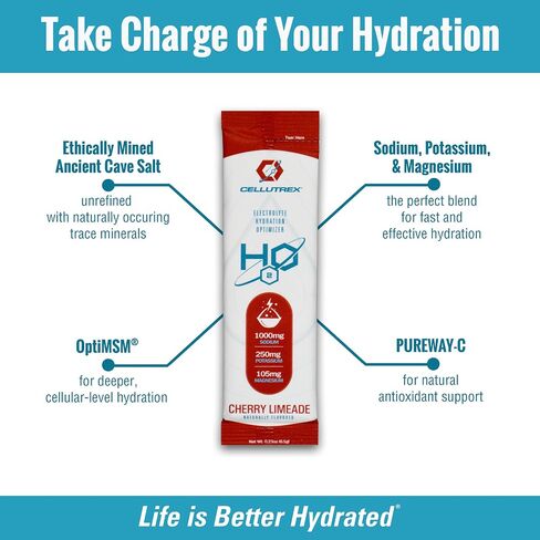 CellUtrex® H2O بالكهرباء-حزمة متنوعة-حزم ترطيب ملح ملح السكر ، مسحوق الإلكتروليت الخالي من الإضافات ، غير المعدلة وراثيًا للتشغيل ، الصيام والمزيد ، 20 عصيًا سهلة المفتوحة in Saudi Arabia