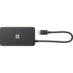 Microsoft USB-C Travel Hub - Multiport Adapter with VGA, USB, Ethernet, HDMI Ports. Compatible with USB-C Laptops/PCs