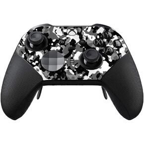 MightySkins Skin Compatible with Xbox Elite Series 2 Controller - Black Modern Camo | Protective, Durable, and Unique Vinyl Decal wrap Cover | Easy to Apply and Change Styles | Made in The USA