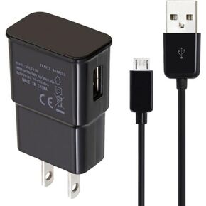 NTQinParts Home Wall AC Power Charger + USB Data Charging Cable for Lenovo Smart Tab M8 TB-8505FS / TB-8505F Android 9 Tablet (2020)
