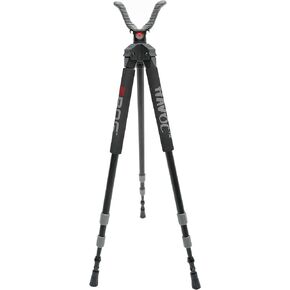 BOG Havoc Tripod Shooting Rest with Lightweight Aluminum Construction, High Density Foam Grips, Twist-Style Lock Legs, and Non-Marring Universal Shooting Rest Head for Hunting, Shooting, and Outdoors