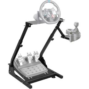 Garveehome Racing Teadering Wheel Stand ، قابلة للتعديل وقابلة للطي ، قابلة للتعديل ، متوافق مع G25/G27/G29/G920 ، حامل محاكاة السباق in Kuwait