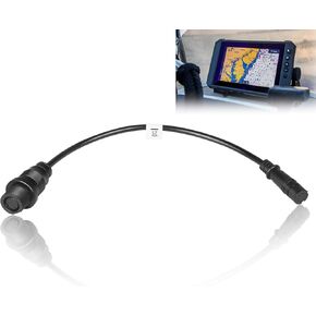 1852078 DSC Adapter Cable/MKR-DSC-15 8-PIN Transducer Adapter Cable Replacement for Lowrance Fits for All Minn Kota Trolling Motors with DSC, for 2D Sonar Only