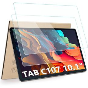 2-Pack Screen Protector Compatible with URAO C107 10.1"/ Higrace C107 10.1", [HD Clarity] [9 Hardness] [Anti-Scratch] Easy Installation Tempered Glass