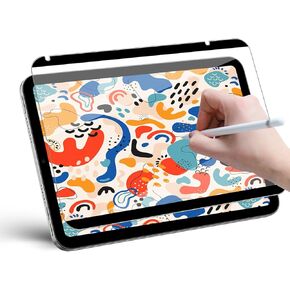 Paperfeel Magnetic Screen Protector for iPad Mini 6/7(2021/2024) 8.3 inch, Matte PET Film for Drawing & Writing Feel Like on Paper,Wear of the Pen Tip Reduced/Responsive/Detachable