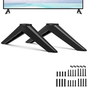 Yaotieci Replacement TV Stand Legs for Vizio, TV Stand Tabletop for Vizio M55Q6-J01, Only for Vizio 55" M-Series M55Q6-J01 Smart TV, Not Universal Legs, with Screws and Instructions
