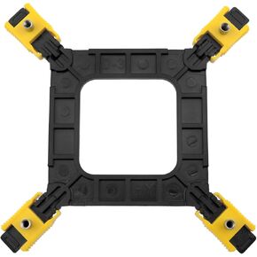 Adjustable Mainboard Backplane CPU Radiators Holder Radiator Support Backplate Compatible with Intel LGA 775 1150 1155 1156 1200 1366 1700 Universal Backplane 1pcs